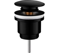 Выпуск для раковины HOLLER H62-7 черный матовый 327937