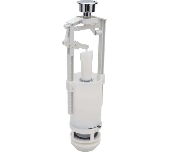 Выпускной комплект со СТОП кнопкой Alca Plast SA2000SK 3/8" CHROM