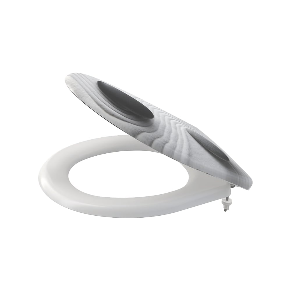 Сиденье для унитаза Alca Plast SOFTCLOSE универсальное, дюропласт A604 ...