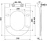 Сиденье для унитаза Alca Plast SLIM SOFTCLOSE дюропласт A67SLIM 2