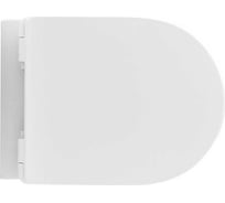 Сиденье унитаза с микролифтом Scarabeo MOON/GLAM White 5535B