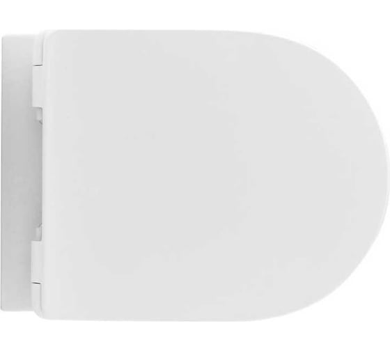 Сиденье унитаза с микролифтом Scarabeo MOON/GLAM White 5535B
