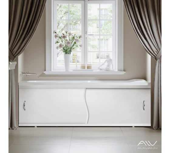 Экран под ванну ALAVANN Elit Plus 1,7 белый ALV1022001