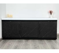 Экран под ванну ALAVANN МДФ Alt Black 1,5 чёрный мрамор ALV1201004