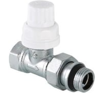 Термостатический клапан для радиатора ООО ПКФ Сварком прямой 1/2 с доп. уплотнением (VT.032.NR.04) (1 шт.) СанТех s026011