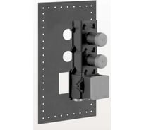 Скрытая часть для термостата высокой производительности Gessi подключение на с вертикальной/горизонтально, цвет хром 43103.031