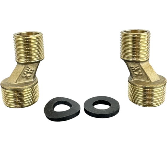 Эксцентрики для смесителя GRIALE 1 шт , гайки 1/2" и 3/4" длина 48 мм. TP11