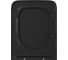 Крышка с сиденьем OWL 1975 DP микролифт для унитаза OWLT190404 Matt Black OWLC19-010 3