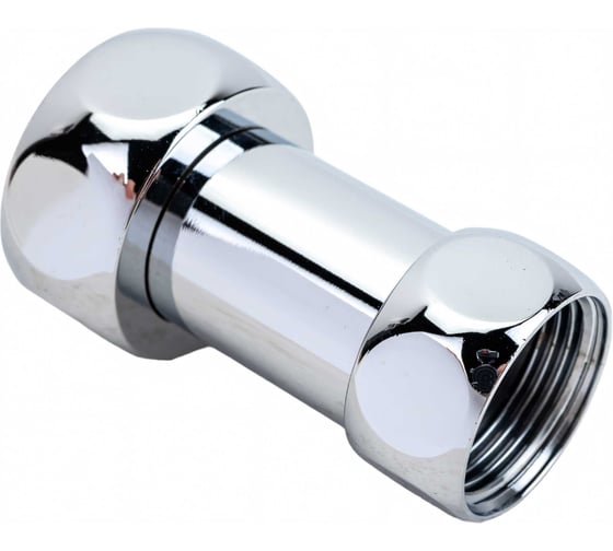 Прямое соединение для полотенцесушителя SG г/г 1"х3/4", хром, 2 шт 730SCH1005