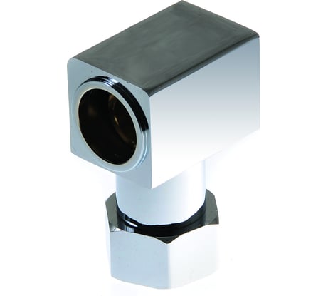 Уголок для полотенцесушителя SG квадратный, 3/4"ВРх1/2"НР, хром, 2 шт 549-2SCH040504/2