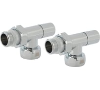 Вентиль угловой Millennium 1-3/4 гайка-штуцер для полотенцесушителя (пара) VOFM0134