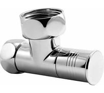 Вентиль угловой Millennium 1/2-1 штуцер-гайка для полотенцесушителя с колпачком (пара) В-4