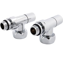 Вентиль угловой Millennium 1-1/2 гайка-штуцер для полотенцесушителя (пара) VOFM0112