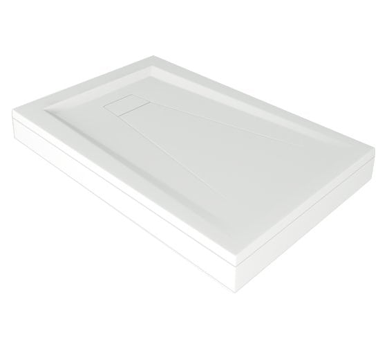 Экран Good Door Атриум 110х80 белый ЭЛ00001