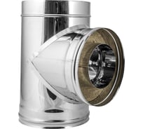 Тройник ФЕНИКС Дымоходы 2ТР 90 120, 430 1.0, 200, 430 000049589