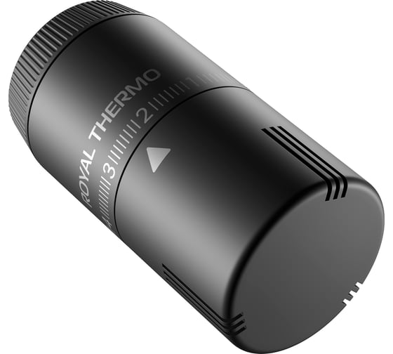 Термоголовка жидкостная Royal Thermo Design М30х1.5, черный НС-1697763 1