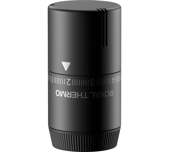 Термоголовка жидкостная Royal Thermo Design М30х1.5, черный НС-1697763