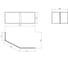 Панель 1Marka DEEP 150x80 L/R 02ди1580 2