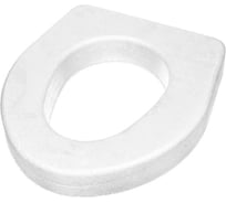 Сиденье для унитаза SanTrade ST пенопластовое, белое, 6 шт 0667