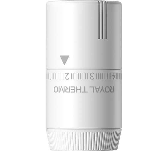 Термоголовка жидкостная ROYAL THERMO Design М30x1,5 (белый) НС-1697762 1