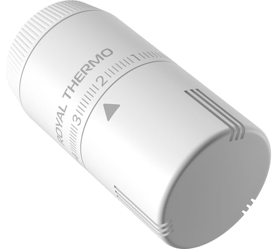 Термоголовка жидкостная ROYAL THERMO Design М30x1,5 (белый) НС-1697762