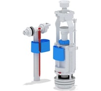 Набор с боковой подводкой АНИ Пласт 1/2 пласт. эконом кнопка белая WC3050