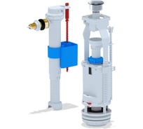 Набор с боковой подводкой АНИ Пласт 1/2 латунь кнопкахром WC8040C