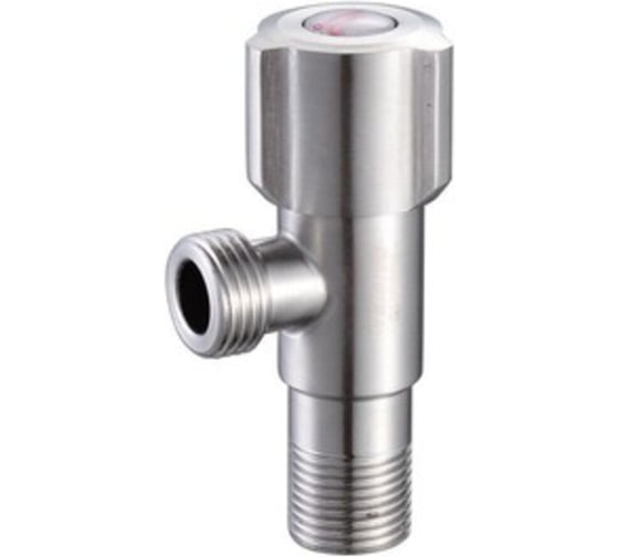 Шаровой кран ООО ПКФ Сварком 1/2x3/4 угловой, нерж. сталь (Н2355) (1 шт.) СанТех s042660 1
