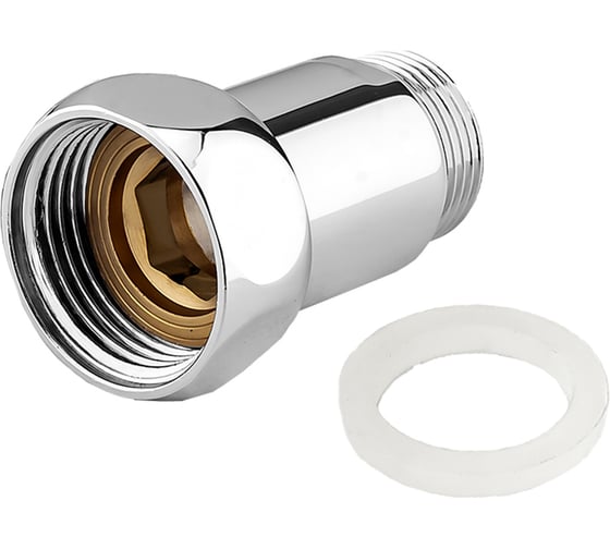 Соединение прямое для полотенцесушителя PROFACTOR CHROME в/н 1x3/4 PF TF 769 1