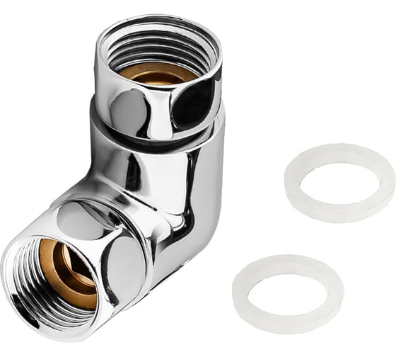 Соединение угловое для полотенцесушителя PROFACTOR CHROME в/в 1/2x1/2 PF TF 759