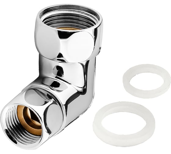 Соединение угловое для полотенцесушителя PROFACTOR CHROME в/в 3/4x1/2 PF TF 760