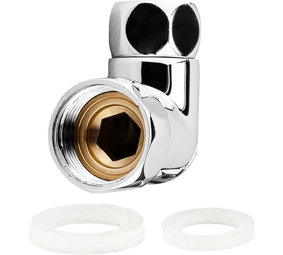 Соединение угловое для полотенцесушителя PROFACTOR CHROME в/в 3/4x1/2 PF TF 760
