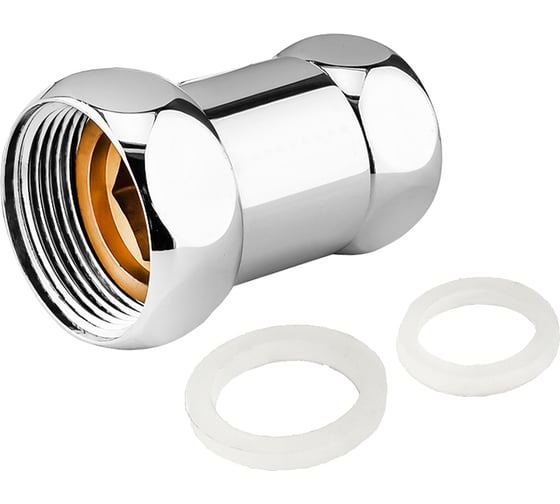 Соединение прямое для полотенцесушителя PROFACTOR CHROME в/в 1 1/4x1 PF TF 757 1