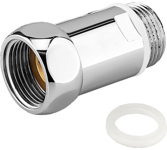Соединение прямое для полотенцесушителя PROFACTOR CHROME в/н 3/4x3/4 PF TF 767 1