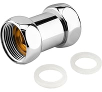 Соединение прямое для полотенцесушителя PROFACTOR CHROME в/в 1 1/4x1 1/4 PF TF 758