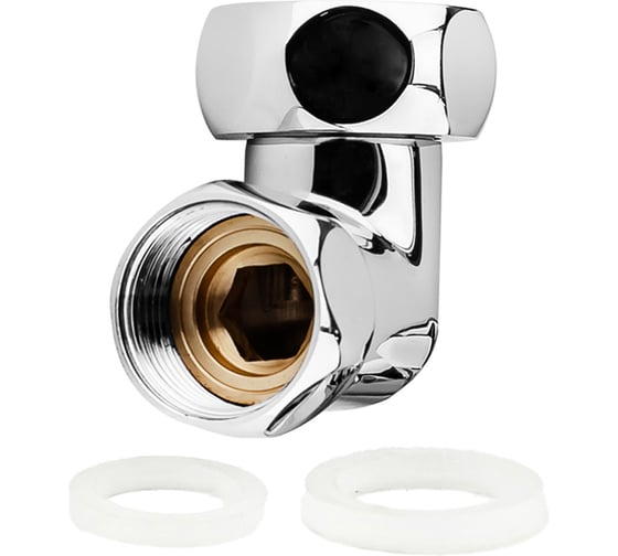 Соединение угловое для полотенцесушителя PROFACTOR CHROME в/в 1x3/4 PF TF 763