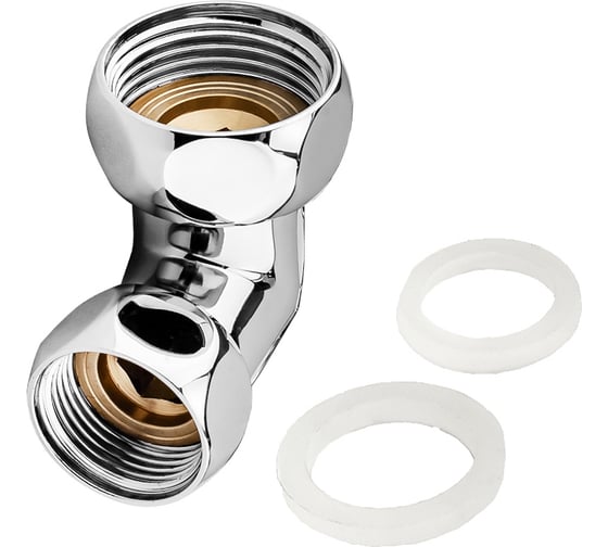 Соединение угловое для полотенцесушителя PROFACTOR CHROME в/в 1x3/4 PF TF 763