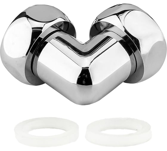 Соединение угловое для полотенцесушителя PROFACTOR CHROME в/в 1x1 PF TF 764 1