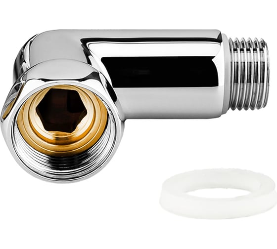 Соединение угловое для полотенцесушителя PROFACTOR CHROME в/н 3/4x1/2 PF TF 772