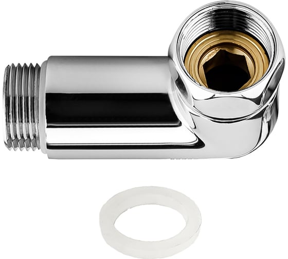 Соединение угловое для полотенцесушителя PROFACTOR CHROME в/н 3/4x3/4 PF TF 773