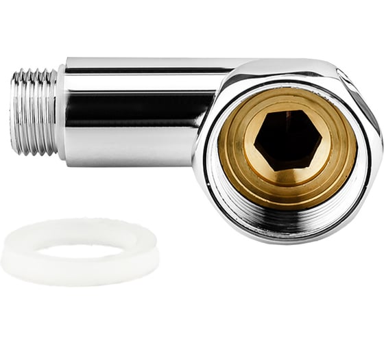 Соединение угловое для полотенцесушителя PROFACTOR CHROME в/н 1x1/2 PF TF 774