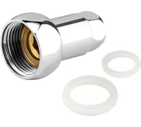 Соединение прямое для полотенцесушителя PROFACTOR CHROME в/в 1x1/2 PF TF 753