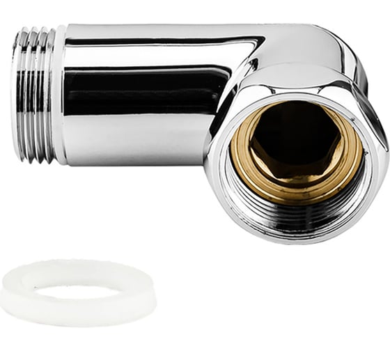 Соединение угловое для полотенцесушителя PROFACTOR CHROME в/н 1x1 PF TF 776
