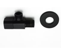 Кран ООО ПКФ Сварком 1/2x1/2 угловой, черный (H02535) (1 шт) s061306