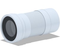 Удлинитель гибкий для унитаза АНИ Пласт угол 90 градусов, 280-550мм K721R