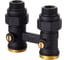 Узел нижнего подключения ROYAL THERMO прямой 1/2x3/4 EK (черный) НС-1559439 5