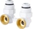 Узел нижнего подключения ROYAL THERMO угловой 1/2x3/4 EK (белый) НС-1559440 5