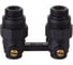 Узел нижнего подключения ROYAL THERMO угловой 1/2x3/4 EK (черный) НС-1559441 2