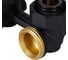 Узел нижнего подключения ROYAL THERMO угловой 1/2x3/4 EK (черный) НС-1559441 4