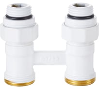 Узел нижнего подключения ROYAL THERMO прямой 1/2x3/4 EK (белый) НС-1559438